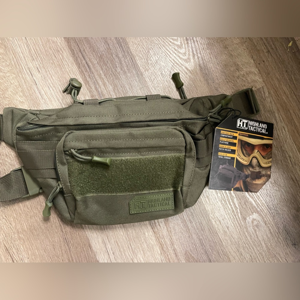 HIGHLAND TACTICAL Mobility Waist Pack Green UNISEX